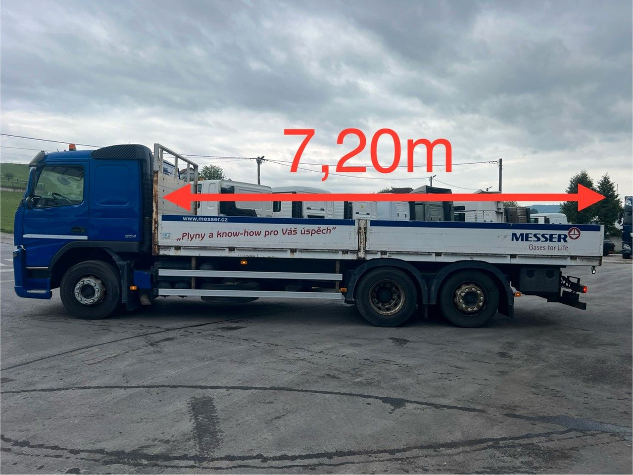 Volvo FM 460 6x2, E5, L:7200mm - شاحنات مسطحة: صورة 4 Volvo FM 460 6x2, E5, L:7200mm - شاحنات مسطحة: صورة 4