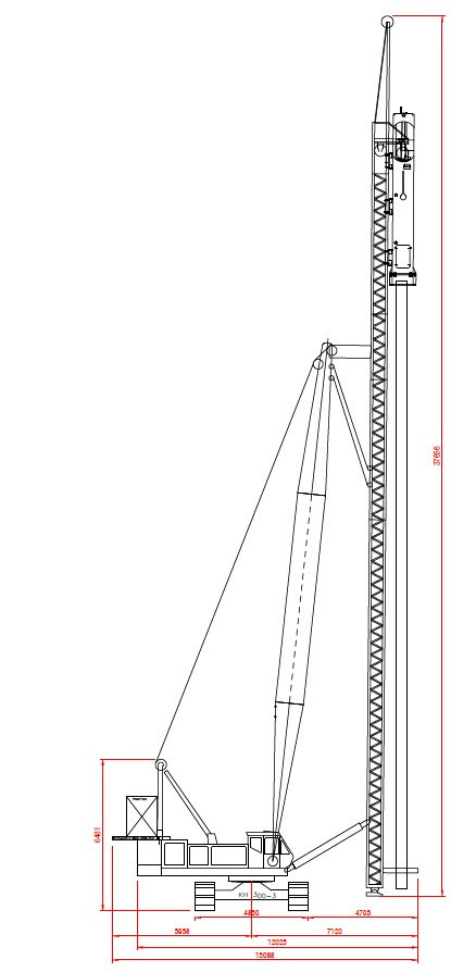 HITACHI KH300-3 PD - رافعة زاحفة: صورة 3 HITACHI KH300-3 PD - رافعة زاحفة: صورة 3