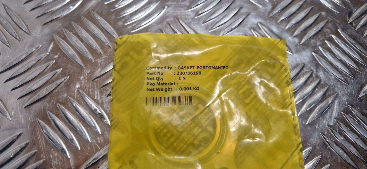 JCB EGR Manifold Gasket JCB 320/06198 NEW gasket - المحرك و قطع الغيار - آلات الإنشاء: صورة 2 JCB EGR Manifold Gasket JCB 320/06198 NEW gasket - المحرك و قطع الغيار - آلات الإنشاء: صورة 2