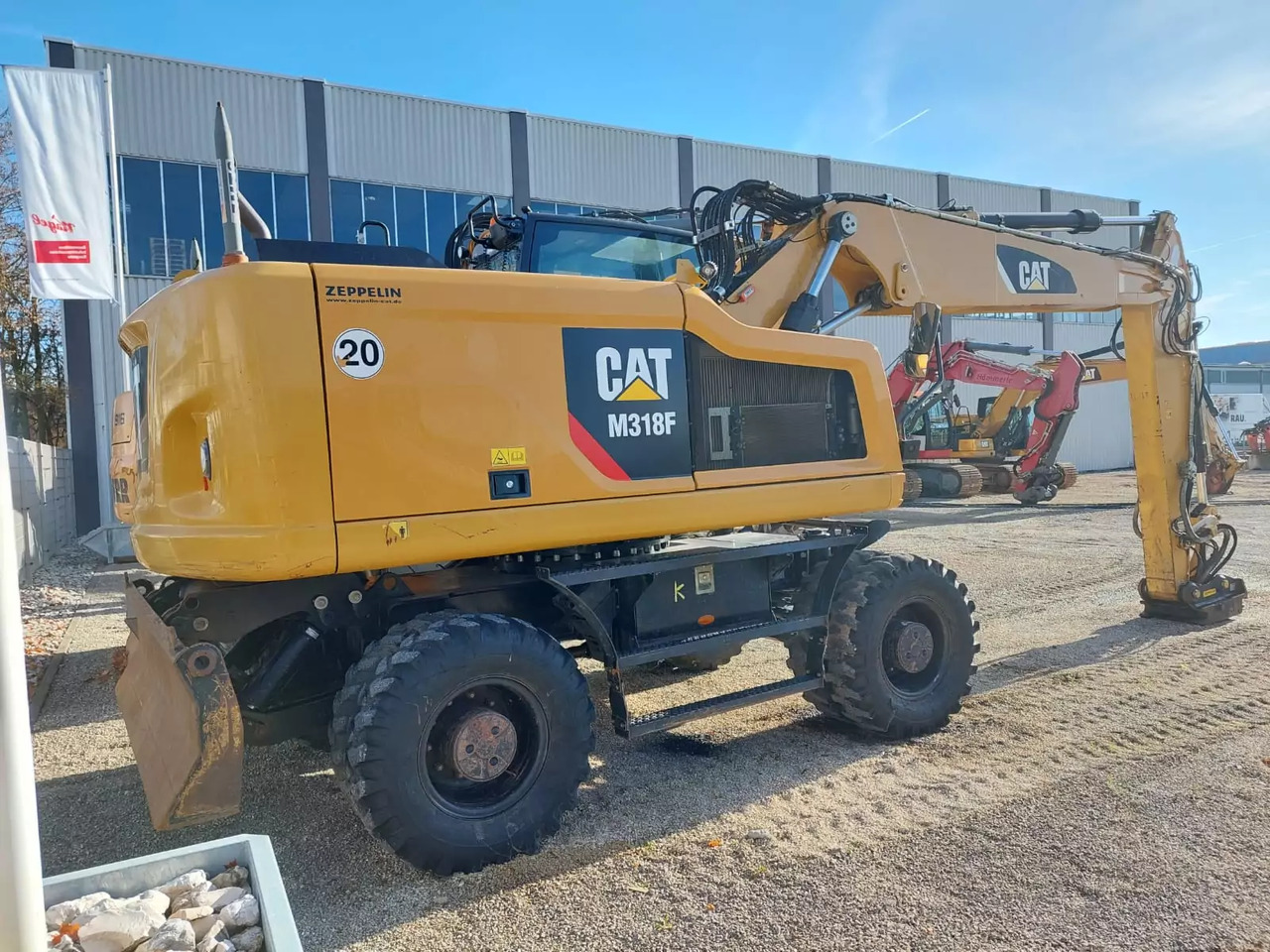2017 Caterpillar M 318F - حفار ذو عجلات: صورة 4 2017 Caterpillar M 318F - حفار ذو عجلات: صورة 4