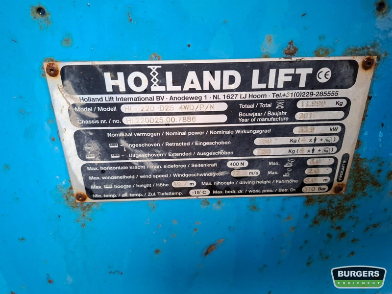 HOLLANDLIFT HL220D25 - مرفاع مقصي: صورة 4 HOLLANDLIFT HL220D25 - مرفاع مقصي: صورة 4