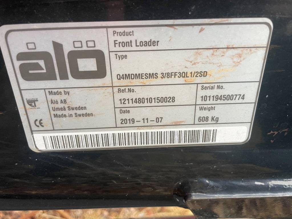 Reservdelar/ Parts till Ålö Quicke Q4 M - مغراف أمامي للجرار: صورة 2 Reservdelar/ Parts till Ålö Quicke Q4 M - مغراف أمامي للجرار: صورة 2