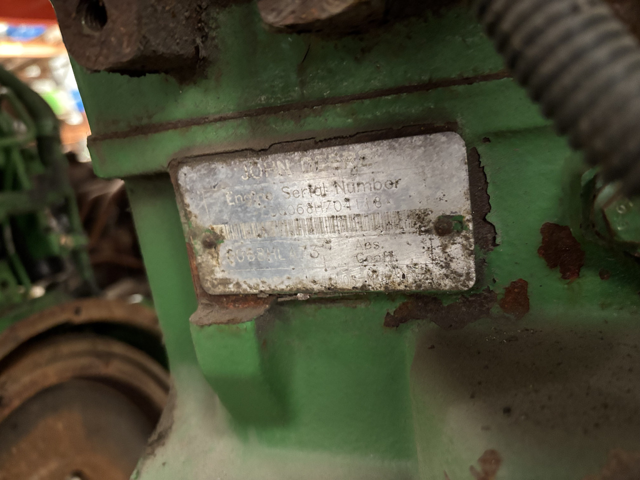 محرك - آلات زراعية John Deere 6068HLA73 Silnik Kompletny 6068HLA73: صورة 6