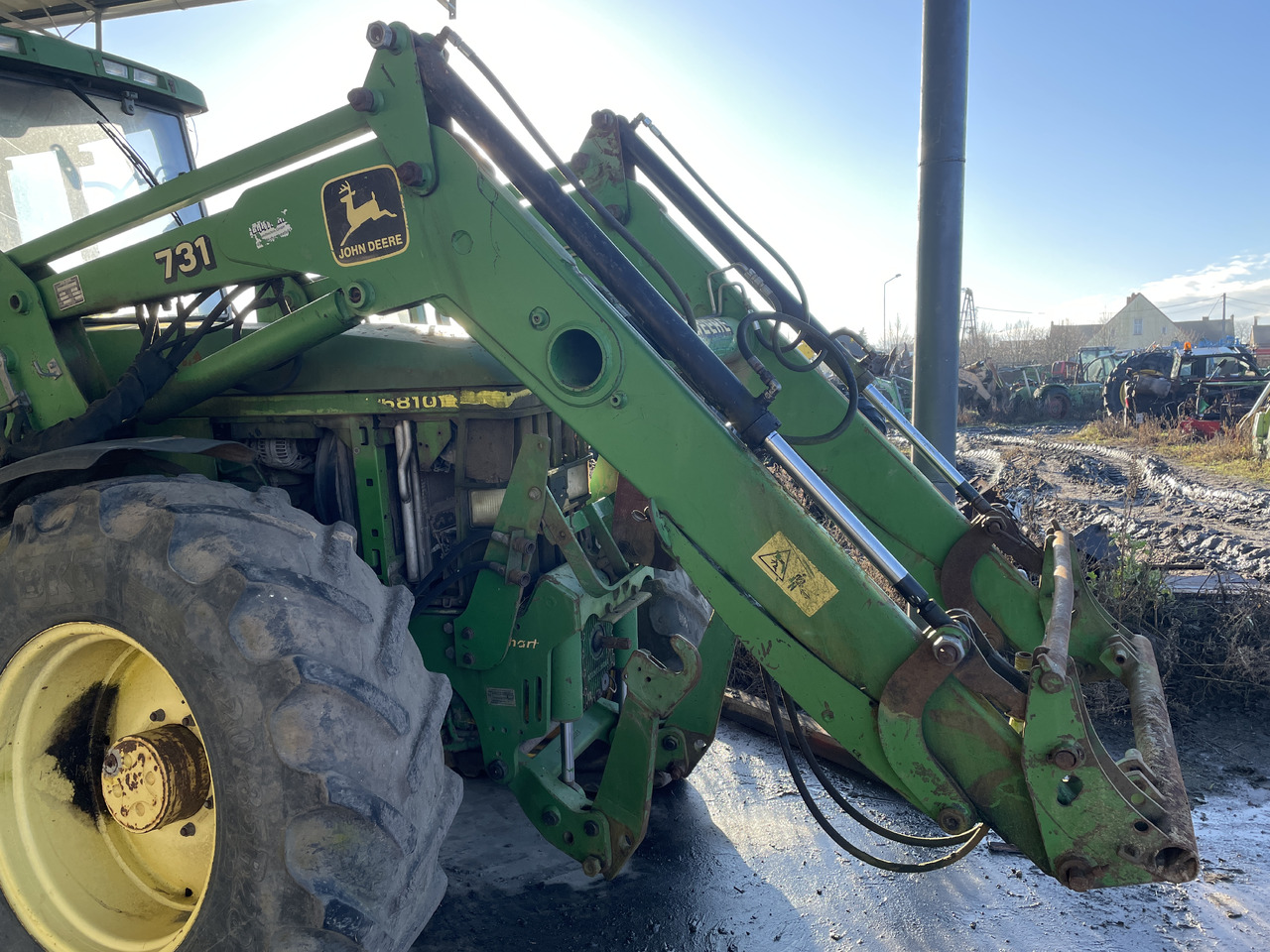 قطع الغيار - جرار John Deere 6810 - części: صورة 9