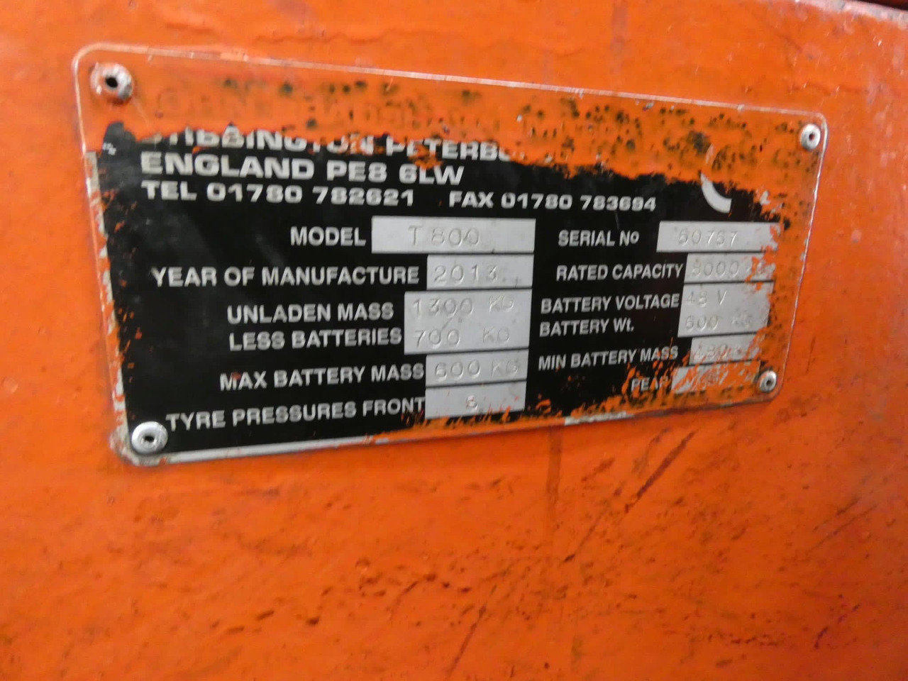 Bradshaw T800 - جرار سحب: صورة 5 Bradshaw T800 - جرار سحب: صورة 5