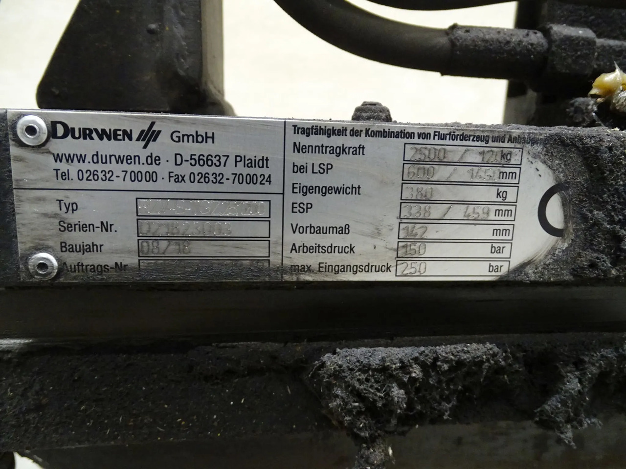 Durwen RZV-S-TGZ.25.1200 - ملحق - معدات المناولة: صورة 4 Durwen RZV-S-TGZ.25.1200 - ملحق - معدات المناولة: صورة 4