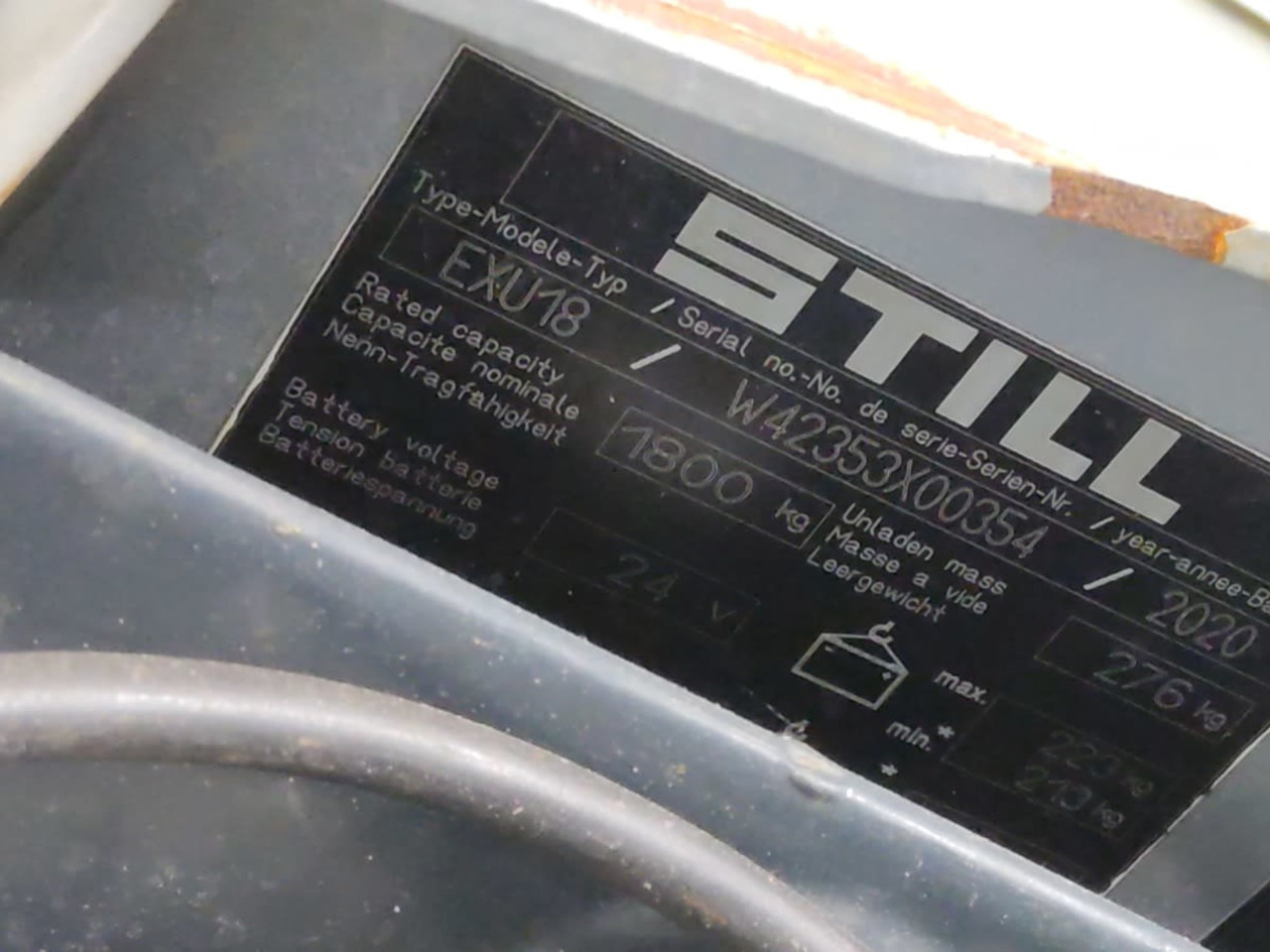 STILL EXU18 - شاحنة نقل الطبالي: صورة 2 STILL EXU18 - شاحنة نقل الطبالي: صورة 2