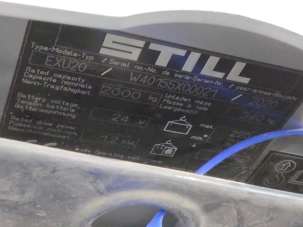 STILL EXU20/1800mm - شاحنة نقل الطبالي: صورة 5 STILL EXU20/1800mm - شاحنة نقل الطبالي: صورة 5