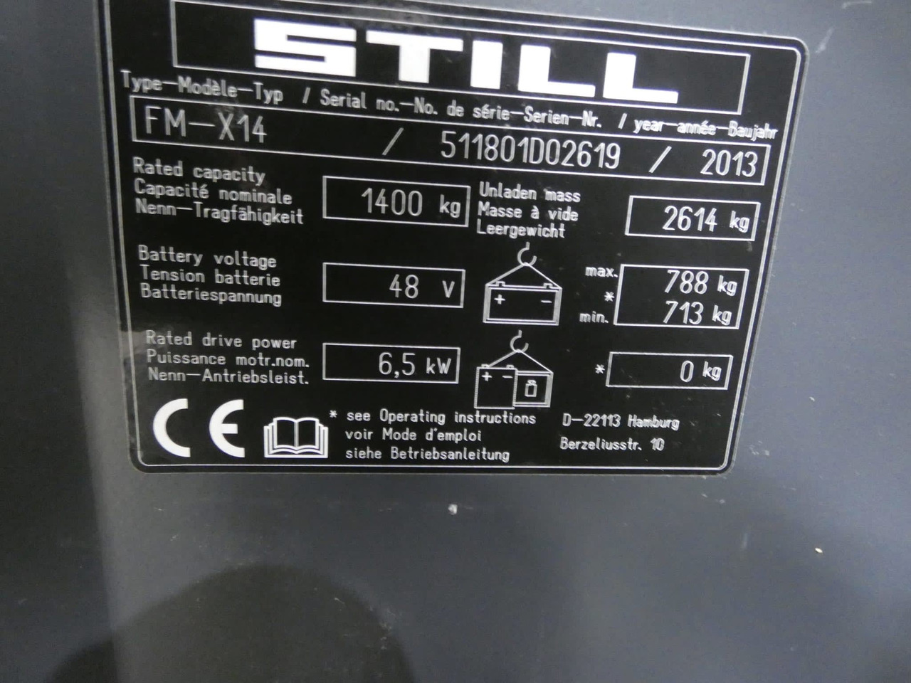 STILL FM-X14 - رافعة شوكية للوصول للأماكن الضيقة: صورة 5 STILL FM-X14 - رافعة شوكية للوصول للأماكن الضيقة: صورة 5