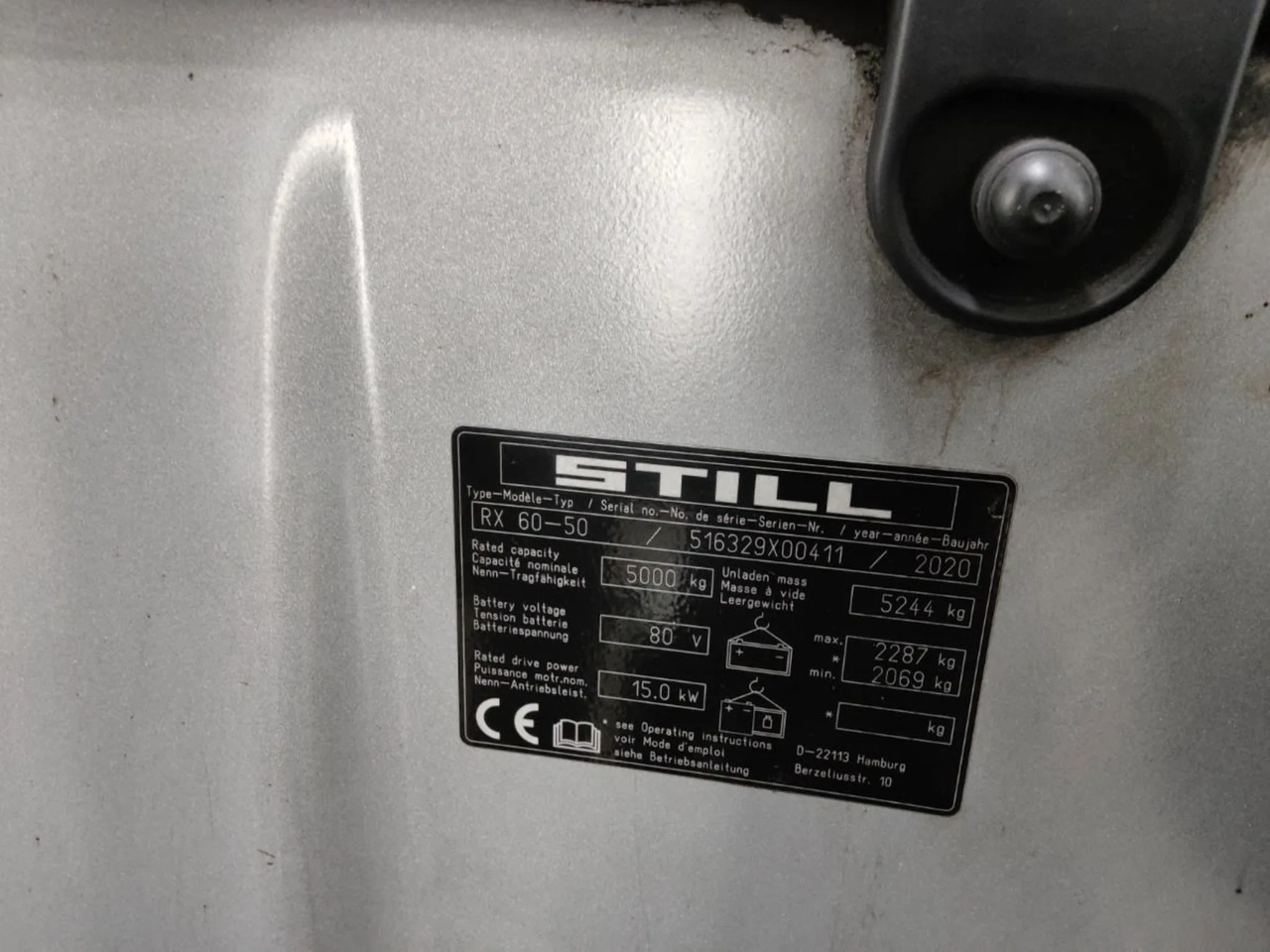 STILL RX60-50 - رافعة شوكية كهربائية: صورة 5 STILL RX60-50 - رافعة شوكية كهربائية: صورة 5