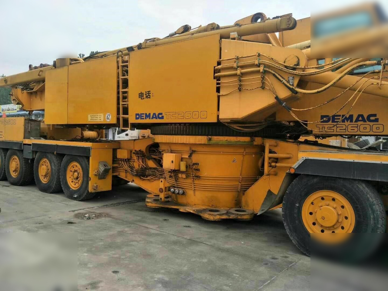 1991 DEMAG TC 2600 - رافعة ذاتية التركيب: صورة 2 1991 DEMAG TC 2600 - رافعة ذاتية التركيب: صورة 2