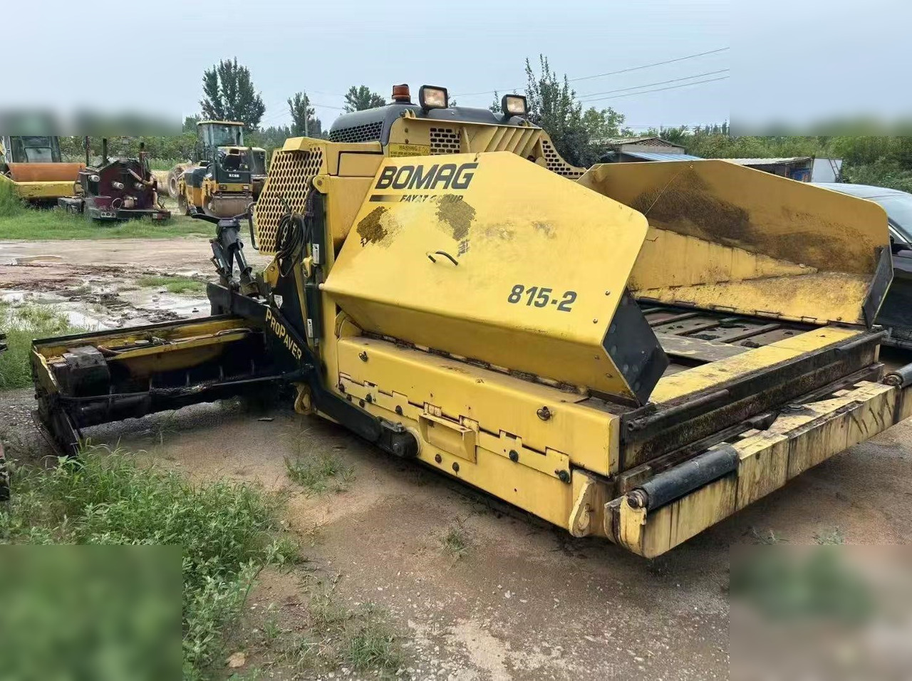 2000 BOMAG 815-2 - راصف أسفلت: صورة 1 2000 BOMAG 815-2 - راصف أسفلت: صورة 1