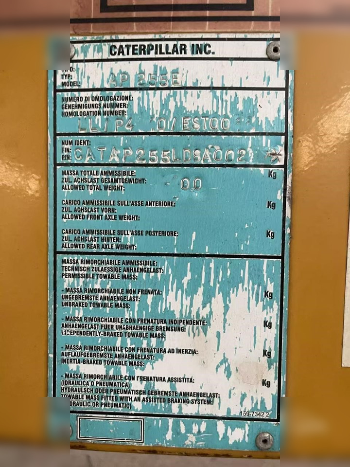 2013 CATERPILLAR AP-255E - راصف أسفلت: صورة 4 2013 CATERPILLAR AP-255E - راصف أسفلت: صورة 4