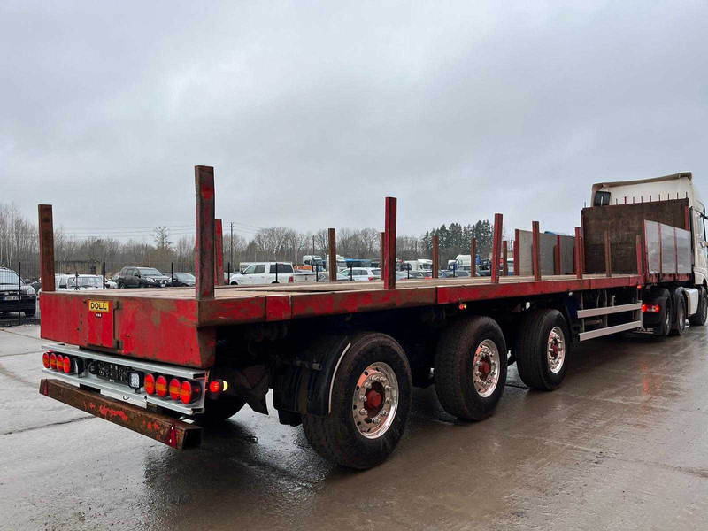 Doll 93 H STEERED AXLES / PLATFORM L=13463 / EXTENDABLE - نصف مقطورة مسطحة: صورة 4 Doll 93 H STEERED AXLES / PLATFORM L=13463 / EXTENDABLE - نصف مقطورة مسطحة: صورة 4