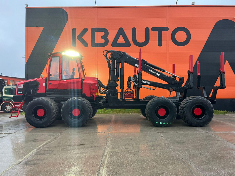 Komatsu 895 8x8 LOADFLEX / CRANE 165F - مقطورة الغابات: صورة 3 Komatsu 895 8x8 LOADFLEX / CRANE 165F - مقطورة الغابات: صورة 3