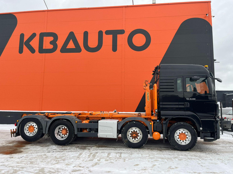 MAN TGS 35.500 8x4H*6 PALFINGER T 20 ton / L=5700 mm / HYDRODRIVE - شاحنة برافعة خطافية: صورة 5 MAN TGS 35.500 8x4H*6 PALFINGER T 20 ton / L=5700 mm / HYDRODRIVE - شاحنة برافعة خطافية: صورة 5