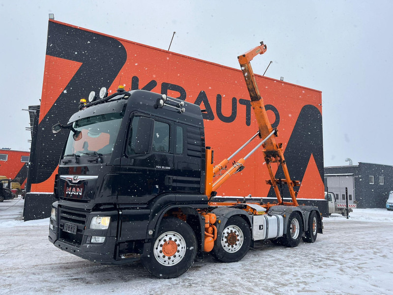 MAN TGS 35.500 8x4H*6 PALFINGER T 20 ton / L=5700 mm / HYDRODRIVE - شاحنة برافعة خطافية: صورة 2 MAN TGS 35.500 8x4H*6 PALFINGER T 20 ton / L=5700 mm / HYDRODRIVE - شاحنة برافعة خطافية: صورة 2