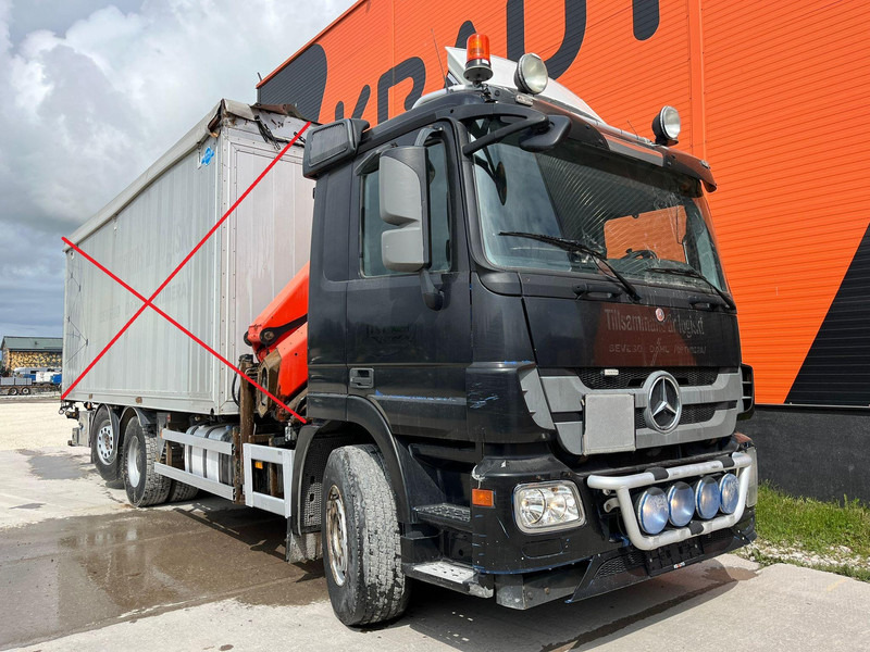 Mercedes-Benz Actros 2536 6x2*4 FOR SALE AS CHASSIS - شاحنة بهيكل معدني للمقصورة: صورة 3 Mercedes-Benz Actros 2536 6x2*4 FOR SALE AS CHASSIS - شاحنة بهيكل معدني للمقصورة: صورة 3