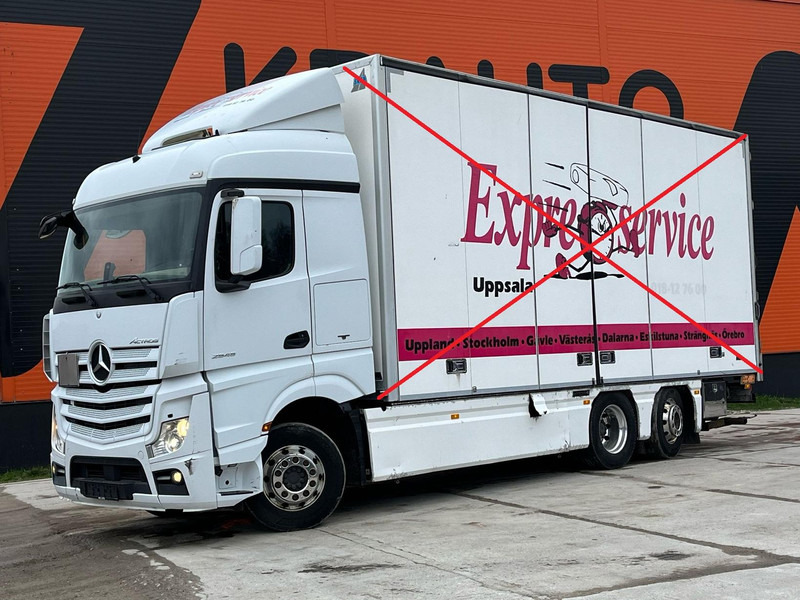 Mercedes-Benz Actros 2545 6x2*4 BOX L=7445 mm - شاحنة بهيكل معدني للمقصورة: صورة 1 Mercedes-Benz Actros 2545 6x2*4 BOX L=7445 mm - شاحنة بهيكل معدني للمقصورة: صورة 1