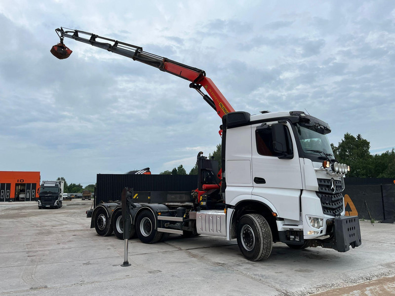 Mercedes-Benz Arocs 3242 8x4 + PK22002 - شاحنة برافعة خطافية, شاحنة كرين: صورة 5 Mercedes-Benz Arocs 3242 8x4 + PK22002 - شاحنة برافعة خطافية, شاحنة كرين: صورة 5