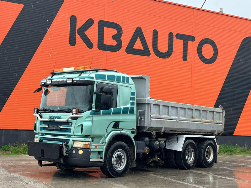 Scania P 420 6x4 UNDERBODY SCRAPER / RETARDER / BOX L=4947 mm - شاحنة قلاب: صورة 1 Scania P 420 6x4 UNDERBODY SCRAPER / RETARDER / BOX L=4947 mm - شاحنة قلاب: صورة 1