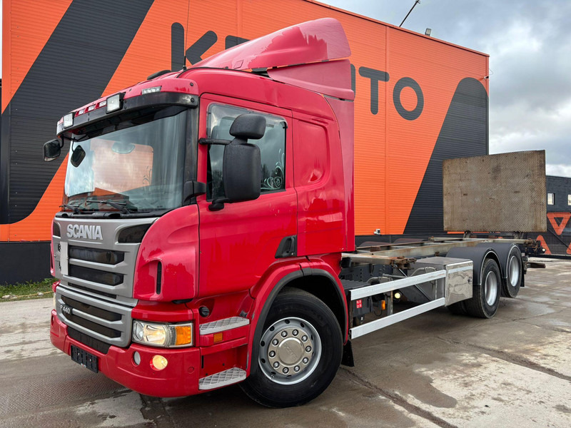 Scania P 440 6x2 FOR SALE AS CHASSIS / RETARDER / CHASSIS L=7741 mm - شاحنة بهيكل معدني للمقصورة: صورة 2 Scania P 440 6x2 FOR SALE AS CHASSIS / RETARDER / CHASSIS L=7741 mm - شاحنة بهيكل معدني للمقصورة: صورة 2
