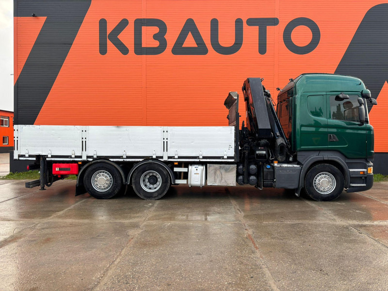 Scania R 410 6x2 HIAB 322EP-5 HIPRO / PLATFORM L=6131 mm - شاحنات مسطحة, شاحنة كرين: صورة 5 Scania R 410 6x2 HIAB 322EP-5 HIPRO / PLATFORM L=6131 mm - شاحنات مسطحة, شاحنة كرين: صورة 5