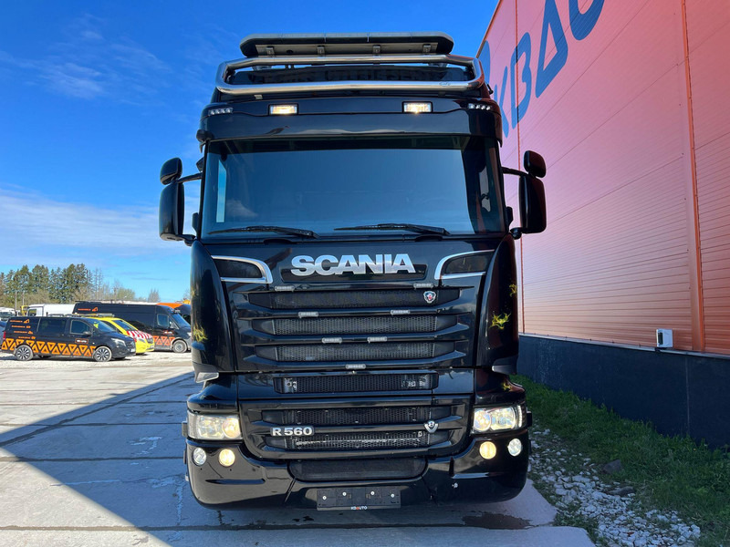 Scania R 560 8x4 PK 34002 / WINCH / FALCOM FAS 12000 / PLATFORM L=6564 mm - شاحنة نقل سيارات شاحنة: صورة 2 Scania R 560 8x4 PK 34002 / WINCH / FALCOM FAS 12000 / PLATFORM L=6564 mm - شاحنة نقل سيارات شاحنة: صورة 2