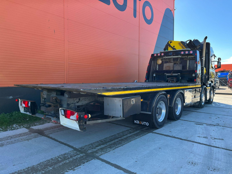 Scania R 560 8x4 PK 34002 / WINCH / FALCOM FAS 12000 / PLATFORM L=6564 mm - شاحنات مسطحة, شاحنة كرين: صورة 5 Scania R 560 8x4 PK 34002 / WINCH / FALCOM FAS 12000 / PLATFORM L=6564 mm - شاحنات مسطحة, شاحنة كرين: صورة 5