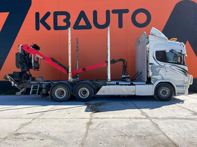 Scania R 580 6x4 EPSILON M12L97 / RETARDER - شاحنة قطع الأشجار, شاحنة كرين: صورة 5 Scania R 580 6x4 EPSILON M12L97 / RETARDER - شاحنة قطع الأشجار, شاحنة كرين: صورة 5