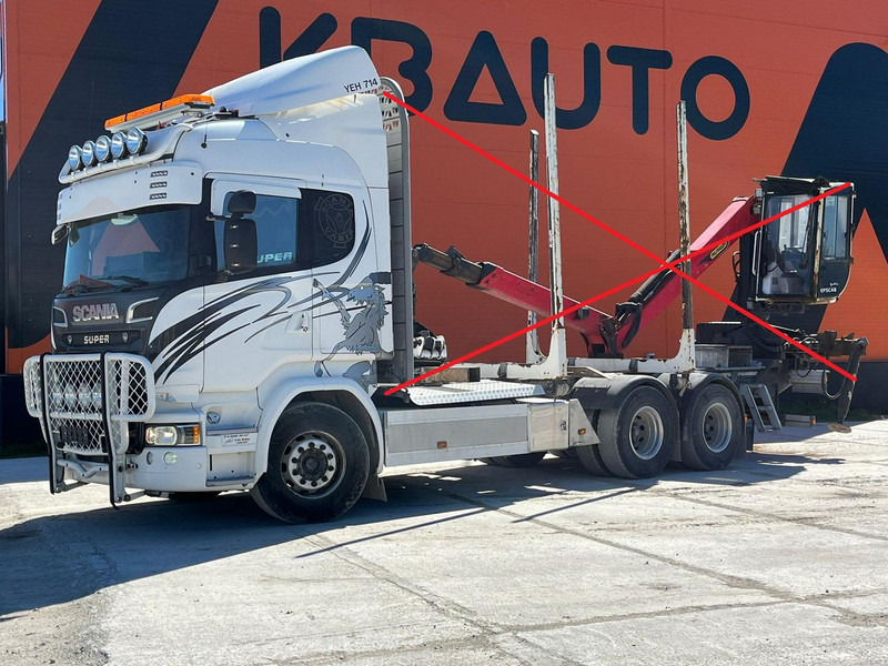 Scania R 580 6x4 FOR SALE AS CHASSIS ! / RETARDER - شاحنة بهيكل معدني للمقصورة: صورة 1 Scania R 580 6x4 FOR SALE AS CHASSIS ! / RETARDER - شاحنة بهيكل معدني للمقصورة: صورة 1