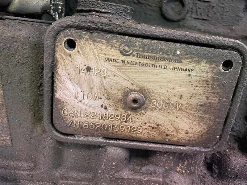 Volvo ALLISON AL308 AUTOMATIC GEARBOX 22182934, 22298327, 85002260 - صندوق التروس - شاحنة: صورة 5 Volvo ALLISON AL308 AUTOMATIC GEARBOX 22182934, 22298327, 85002260 - صندوق التروس - شاحنة: صورة 5
