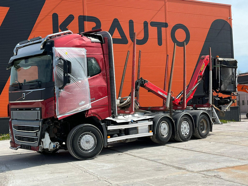 Volvo FH 16 750 8x4/4 DAMAGED ! - شاحنة قطع الأشجار, شاحنة كرين: صورة 1 Volvo FH 16 750 8x4/4 DAMAGED ! - شاحنة قطع الأشجار, شاحنة كرين: صورة 1