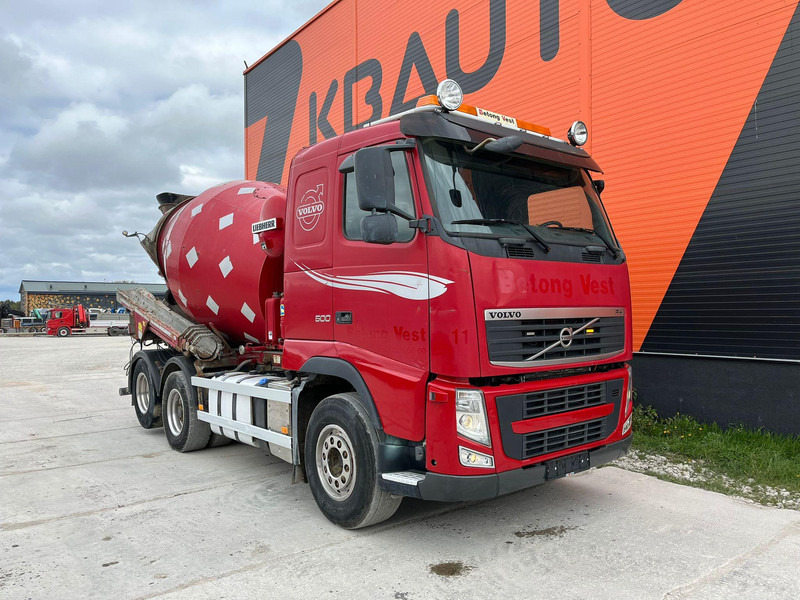 Volvo FH 500 6x2 LIEBHERR 7 m3 / CHUTE 9 m / RETARDER / BIG AXLE - شاحنة خلاطة خرسانة: صورة 2 Volvo FH 500 6x2 LIEBHERR 7 m3 / CHUTE 9 m / RETARDER / BIG AXLE - شاحنة خلاطة خرسانة: صورة 2