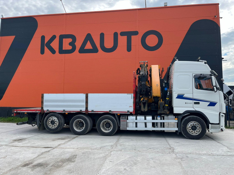 Volvo FH 540 8x4*4 EFFER 525/6S + JIB + WINCH / PLATFORM L=6216 mm - شاحنات مسطحة, شاحنة كرين: صورة 5 Volvo FH 540 8x4*4 EFFER 525/6S + JIB + WINCH / PLATFORM L=6216 mm - شاحنات مسطحة, شاحنة كرين: صورة 5