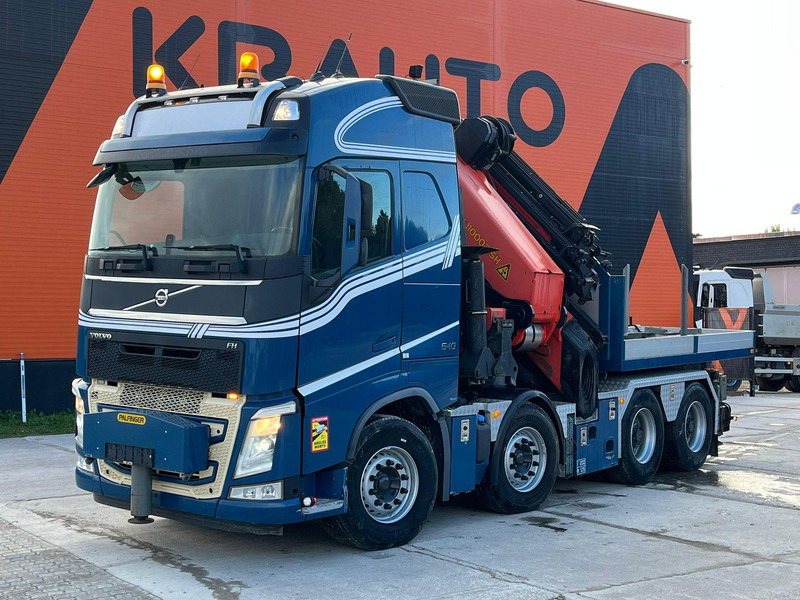 Volvo FH 540 8x4 PK110002 + JIB + WINCH / COMBI / PLATFORM L=3662 mm - شاحنات مسطحة, شاحنة كرين: صورة 2 Volvo FH 540 8x4 PK110002 + JIB + WINCH / COMBI / PLATFORM L=3662 mm - شاحنات مسطحة, شاحنة كرين: صورة 2