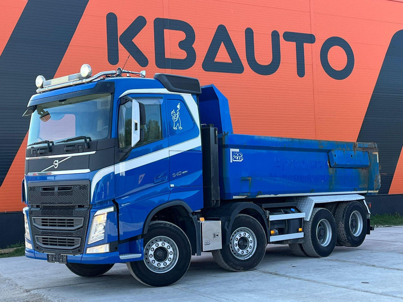 Volvo FH 540 8x4 TANDEM AXLE LIFT / BIG AXLES / BOX L=5712 mm - شاحنة قلاب: صورة 1 Volvo FH 540 8x4 TANDEM AXLE LIFT / BIG AXLES / BOX L=5712 mm - شاحنة قلاب: صورة 1