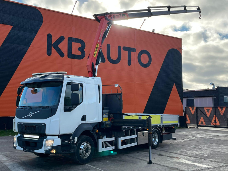 Volvo FL 250 4x2 PALFINGER PK 12.501 / PLATFORM L=5019 mm - شاحنات مسطحة, شاحنة كرين: صورة 1 Volvo FL 250 4x2 PALFINGER PK 12.501 / PLATFORM L=5019 mm - شاحنات مسطحة, شاحنة كرين: صورة 1
