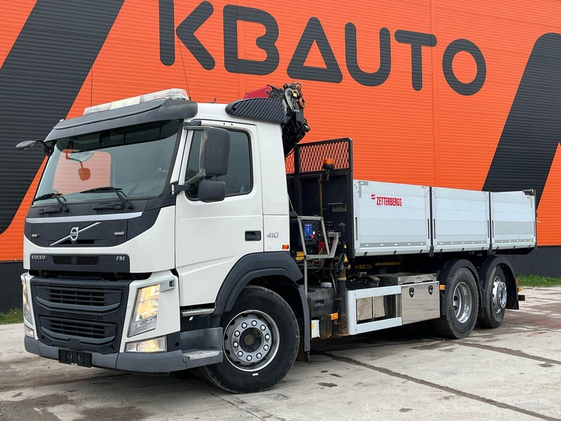Volvo FM 410 6x2*4 HMF 1120-K4 / TIPPER BOX L=5573 mm - شاحنة قلاب, شاحنة كرين: صورة 2 Volvo FM 410 6x2*4 HMF 1120-K4 / TIPPER BOX L=5573 mm - شاحنة قلاب, شاحنة كرين: صورة 2