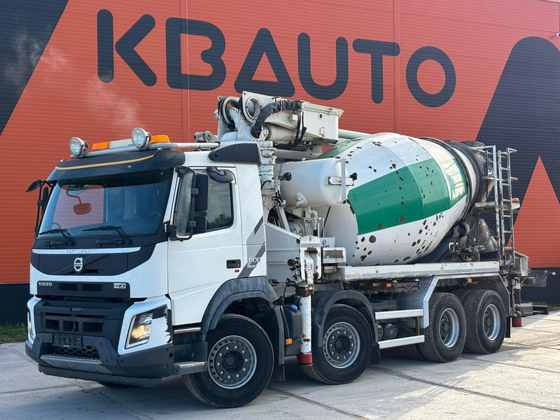 Volvo FMX 500 8x4 PUMI 24-3 - 24 m - 2303 hours / 7 m3 / FULL STEEL - شاحنة خلاطة خرسانة: صورة 2 Volvo FMX 500 8x4 PUMI 24-3 - 24 m - 2303 hours / 7 m3 / FULL STEEL - شاحنة خلاطة خرسانة: صورة 2