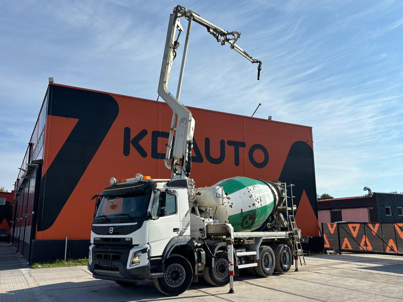 Volvo FMX 500 8x4 PUMI 24-3 - 24 m - 2303 hours / 7 m3 / FULL STEEL - مضخة خرسانة: صورة 1 Volvo FMX 500 8x4 PUMI 24-3 - 24 m - 2303 hours / 7 m3 / FULL STEEL - مضخة خرسانة: صورة 1