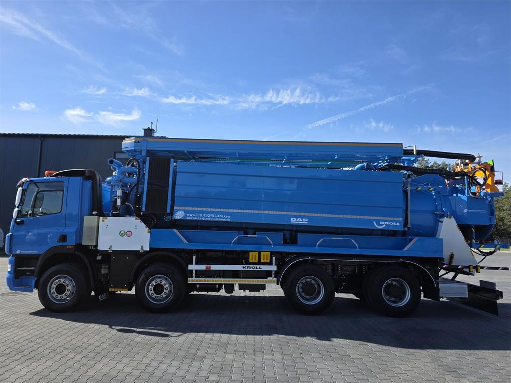 DAF WUKO KROLL 2 x URACA KOMBI FOR SEWER CLEANING - فراغ شاحنة: صورة 4 DAF WUKO KROLL 2 x URACA KOMBI FOR SEWER CLEANING - فراغ شاحنة: صورة 4