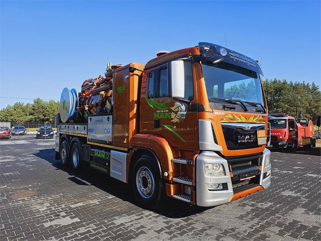 MAN WUKO KROLL ADR COMBI FOR SEWER CLEANING - فراغ شاحنة: صورة 2 MAN WUKO KROLL ADR COMBI FOR SEWER CLEANING - فراغ شاحنة: صورة 2