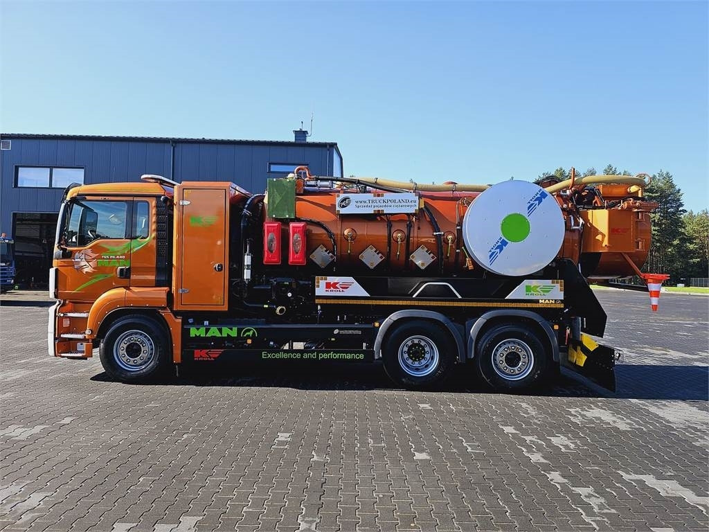 MAN WUKO KROLL ADR COMBI FOR SEWER CLEANING - سيارة خدمات/ سيارة خاصة: صورة 4 MAN WUKO KROLL ADR COMBI FOR SEWER CLEANING - سيارة خدمات/ سيارة خاصة: صورة 4