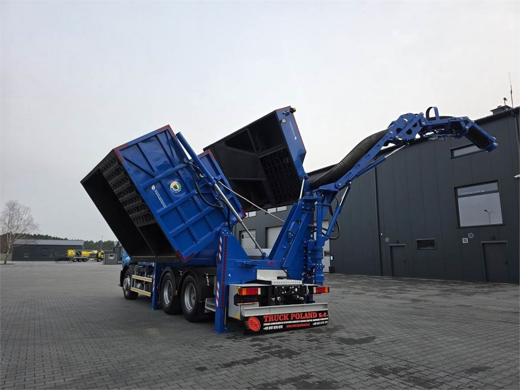 Renault MTS DINO 3 Saugbagger vacuum cleaner excavator suc - فراغ شاحنة: صورة 1 Renault MTS DINO 3 Saugbagger vacuum cleaner excavator suc - فراغ شاحنة: صورة 1