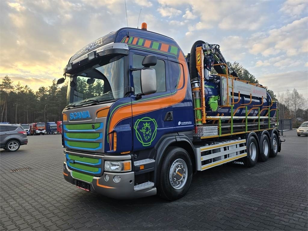 Scania Amphitec VORTEX G2 ATEX suction and blowing vacuum  - فراغ شاحنة: صورة 3 Scania Amphitec VORTEX G2 ATEX suction and blowing vacuum  - فراغ شاحنة: صورة 3