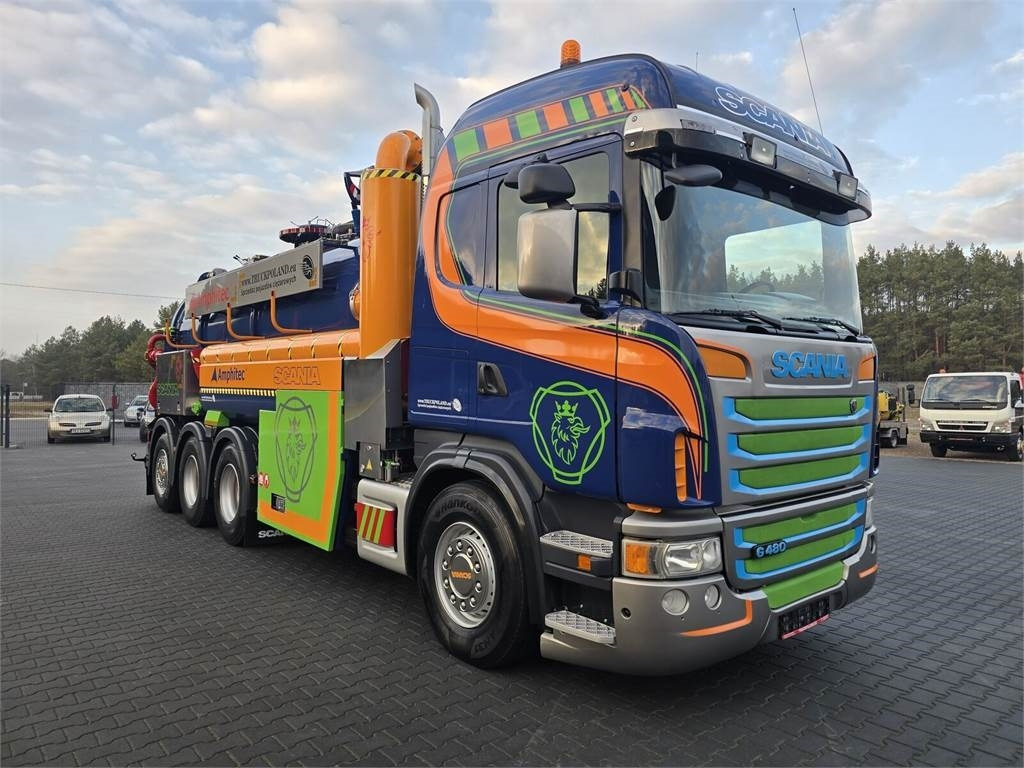 Scania Amphitec VORTEX G2 ATEX suction and blowing vacuum  - فراغ شاحنة: صورة 2 Scania Amphitec VORTEX G2 ATEX suction and blowing vacuum  - فراغ شاحنة: صورة 2