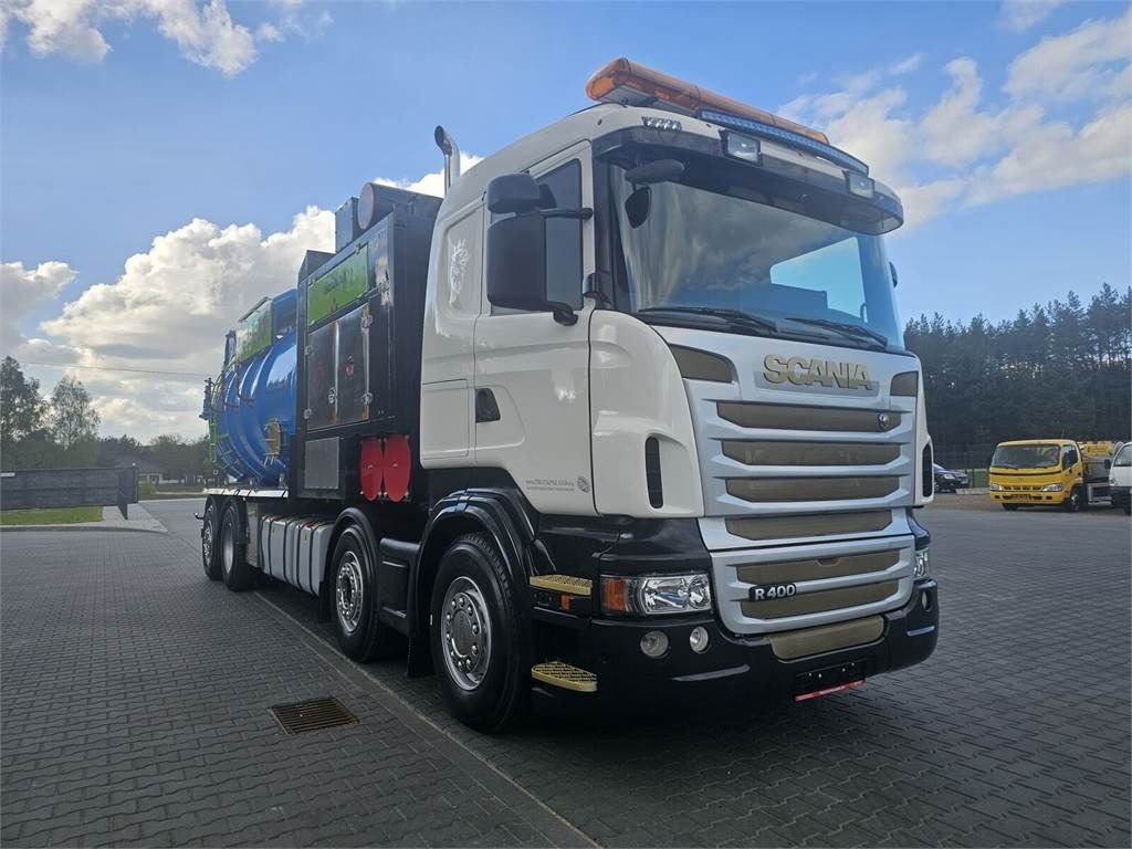 Scania Disab Centurion P210/8 Vacuum suction loader  - فراغ شاحنة: صورة 2 Scania Disab Centurion P210/8 Vacuum suction loader  - فراغ شاحنة: صورة 2