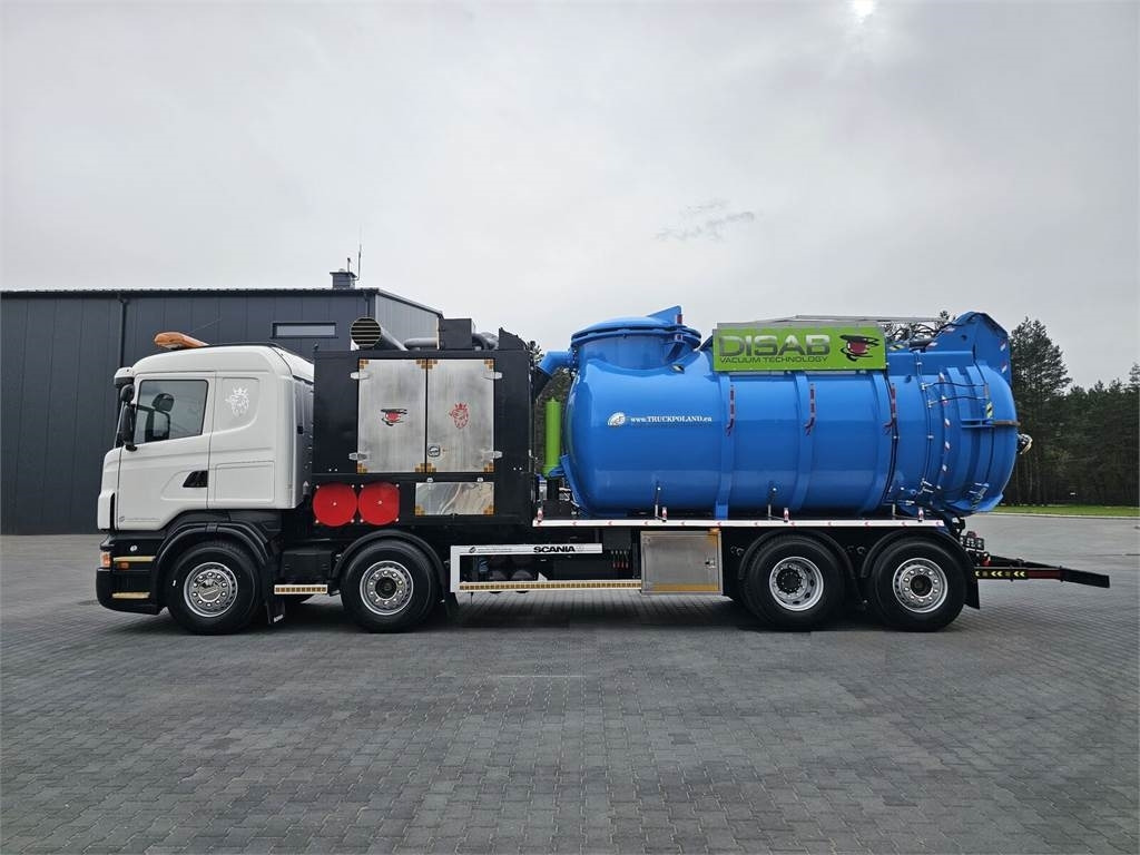 Scania Disab Centurion P210/8 Vacuum suction loader  - فراغ شاحنة: صورة 4 Scania Disab Centurion P210/8 Vacuum suction loader  - فراغ شاحنة: صورة 4