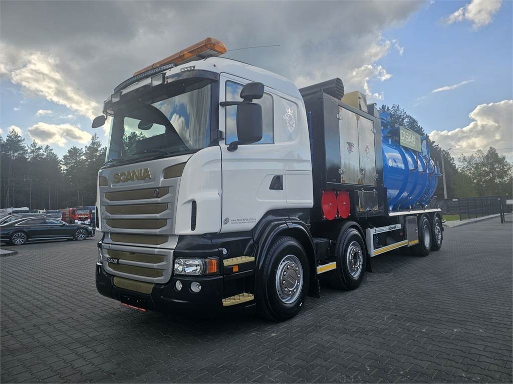 Scania Disab Centurion P210/8 Vacuum suction loader  - فراغ شاحنة: صورة 3 Scania Disab Centurion P210/8 Vacuum suction loader  - فراغ شاحنة: صورة 3